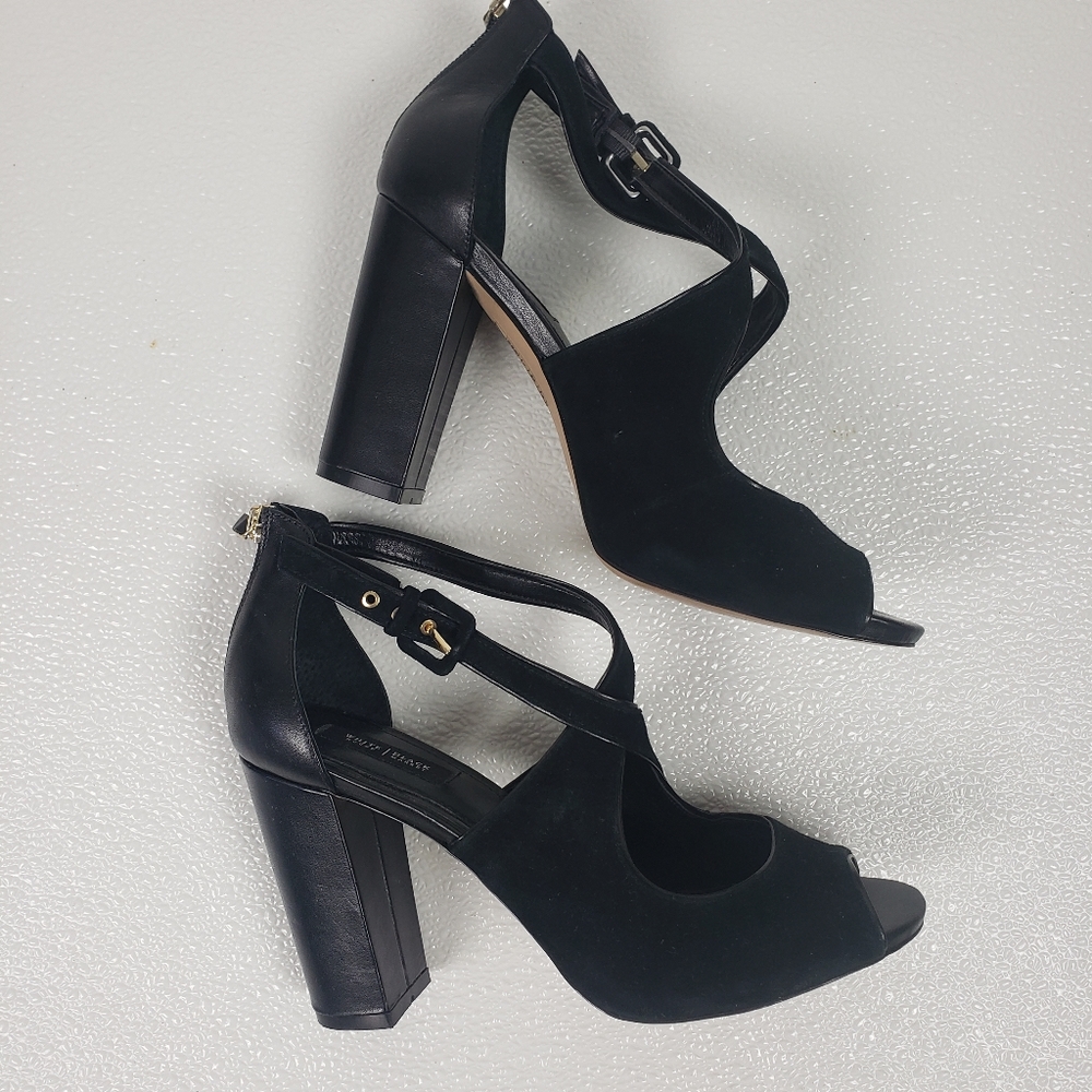 White House Black Market Block Heels Size 9